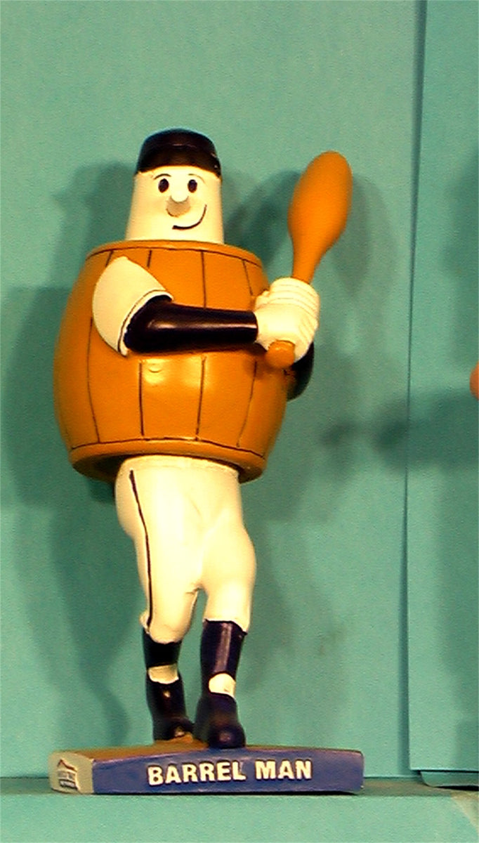 Barrelman Milwaukee Brewers Mascot Bobblehead Ornament MLB
